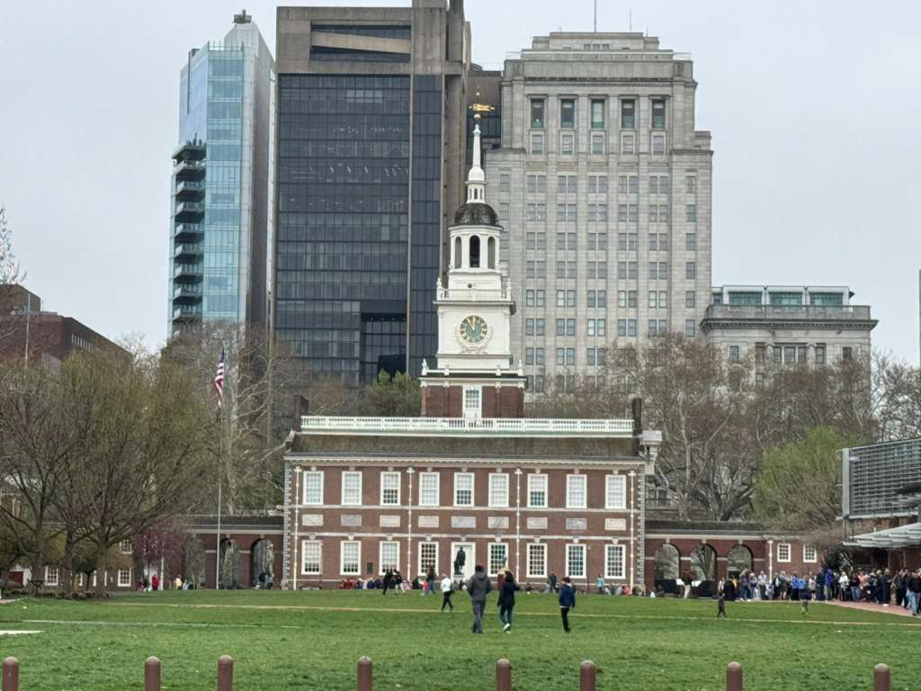 Liberty Bell and Independence Hall