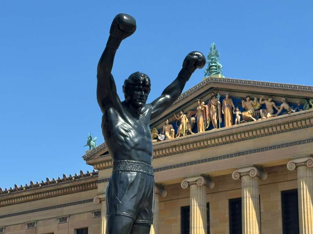 Rocky Statue